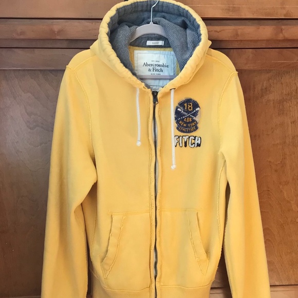 Abercrombie & Fitch Other - Y2K🔥 AUTHENTIC VINTAGE ABERCROMBIE & FITCH GOLD ZIP UP HOODIE